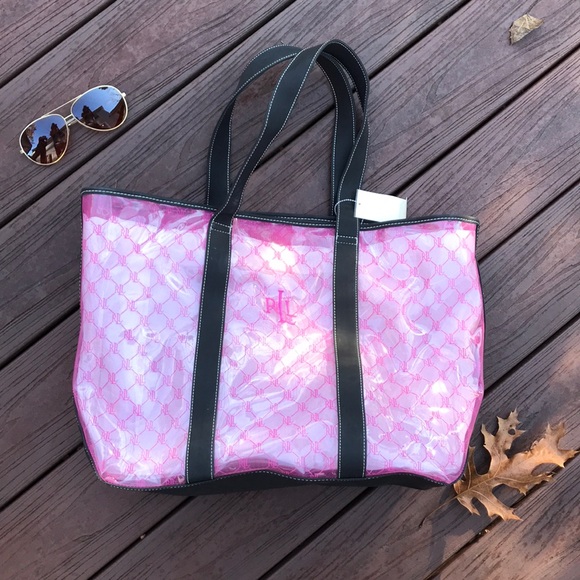 Ralph Lauren Handbags - NWT Ralph Lauren large clear tote